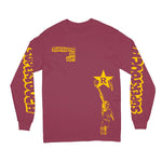 SUPERTOUCH 'Searchin' For The Light' Longsleeve / MAROON