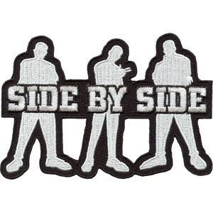 SIDE BY SIDE 'Logo (Die Cut)' / EMBROIDERED PATCH