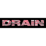 DRAIN 'Black Logo' Sticker