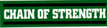 CHAIN OF STRENGTH 'Long Logo' Sticker
