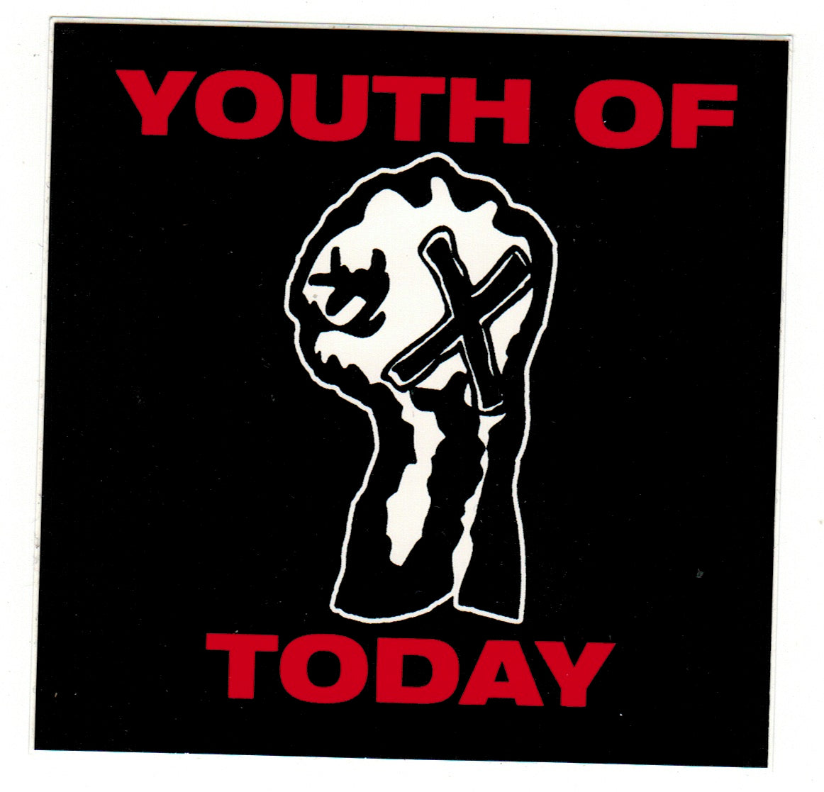 YOUTH OF TODAY 'Fist' Sticker