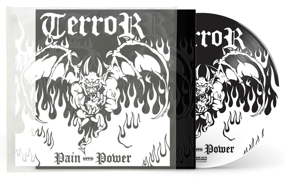 TERROR 'Pain Into Power' LP / PICTURE DISC EDITION!