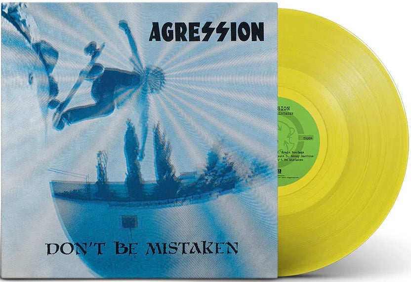 AGRESSION 'Don't Be Mistaken' LP / YELLOW EXCLUSIVE EDITION!