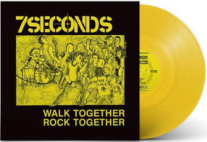 7 SECONDS 'Walk Together Rock Together' LP / YELLOW REVELATION EXCLUSIVE EDITION!