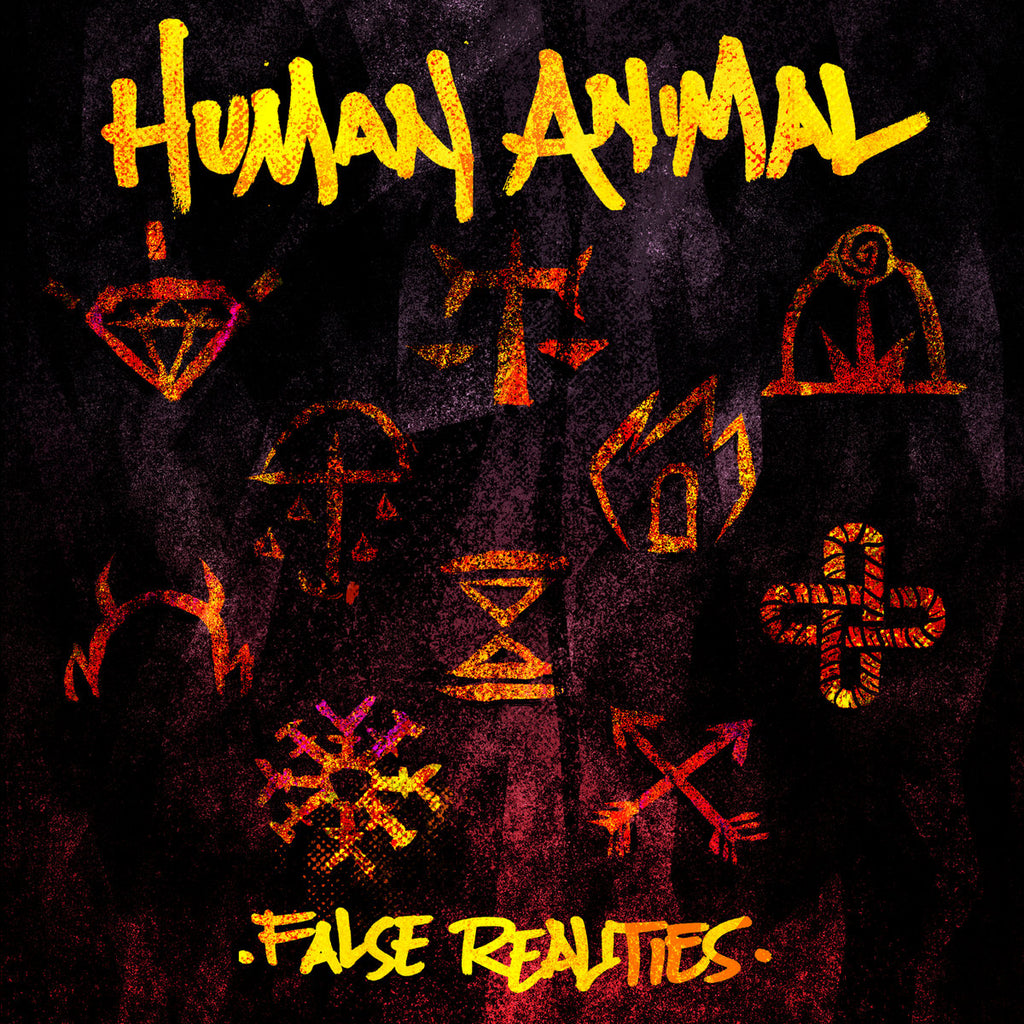 HUMAN ANIMAL 'False Realities' LP / MAGENTA EDITION