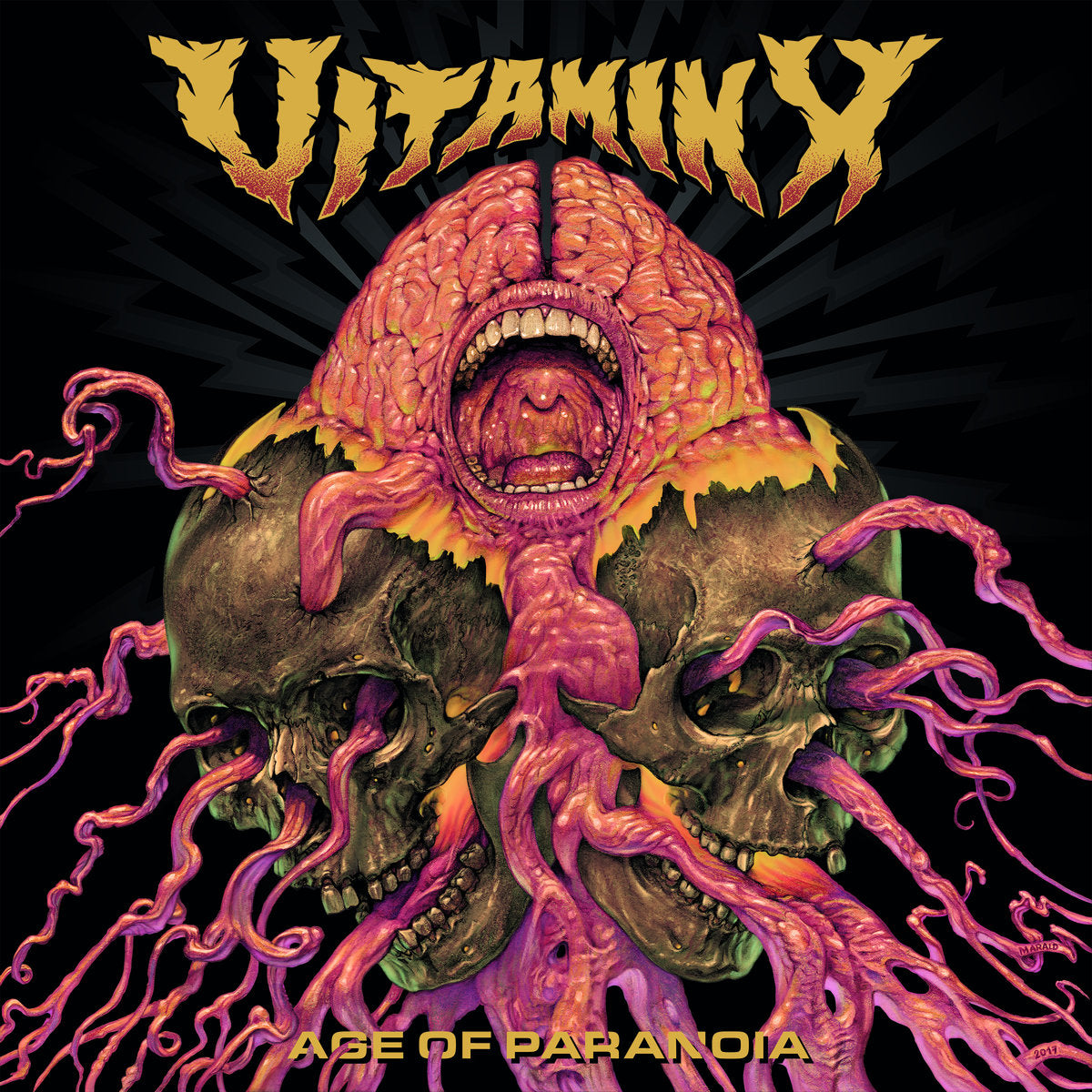 VITAMIN X 'Age Of Paranoia' LP