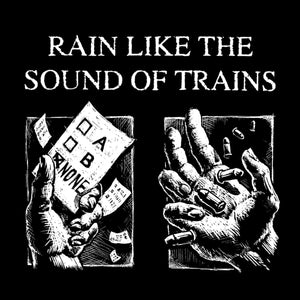 RAIN LIKE THE SOUND OF TRAINS 'Singles' LP / WHITE EDITION