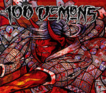 100 DEMONS 's/t' LP / TRANSPARENT RED EDITION
