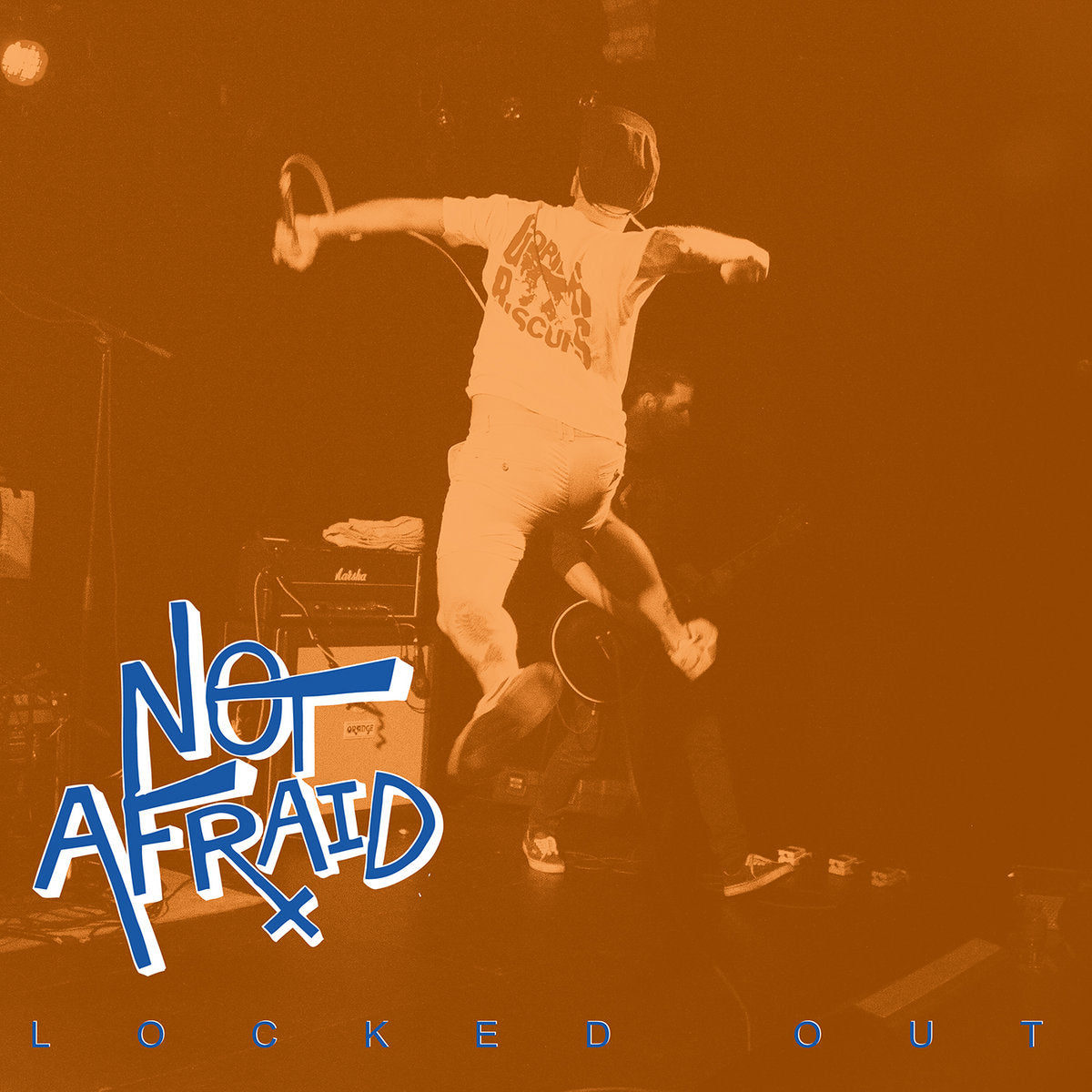 NOT AFRAID 'Locked Out' LP / LIMITED BLUE EDITION