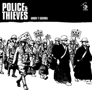 POLICE & THIEVES 'Amor Y Guerra' 7" / GREEN EDITION