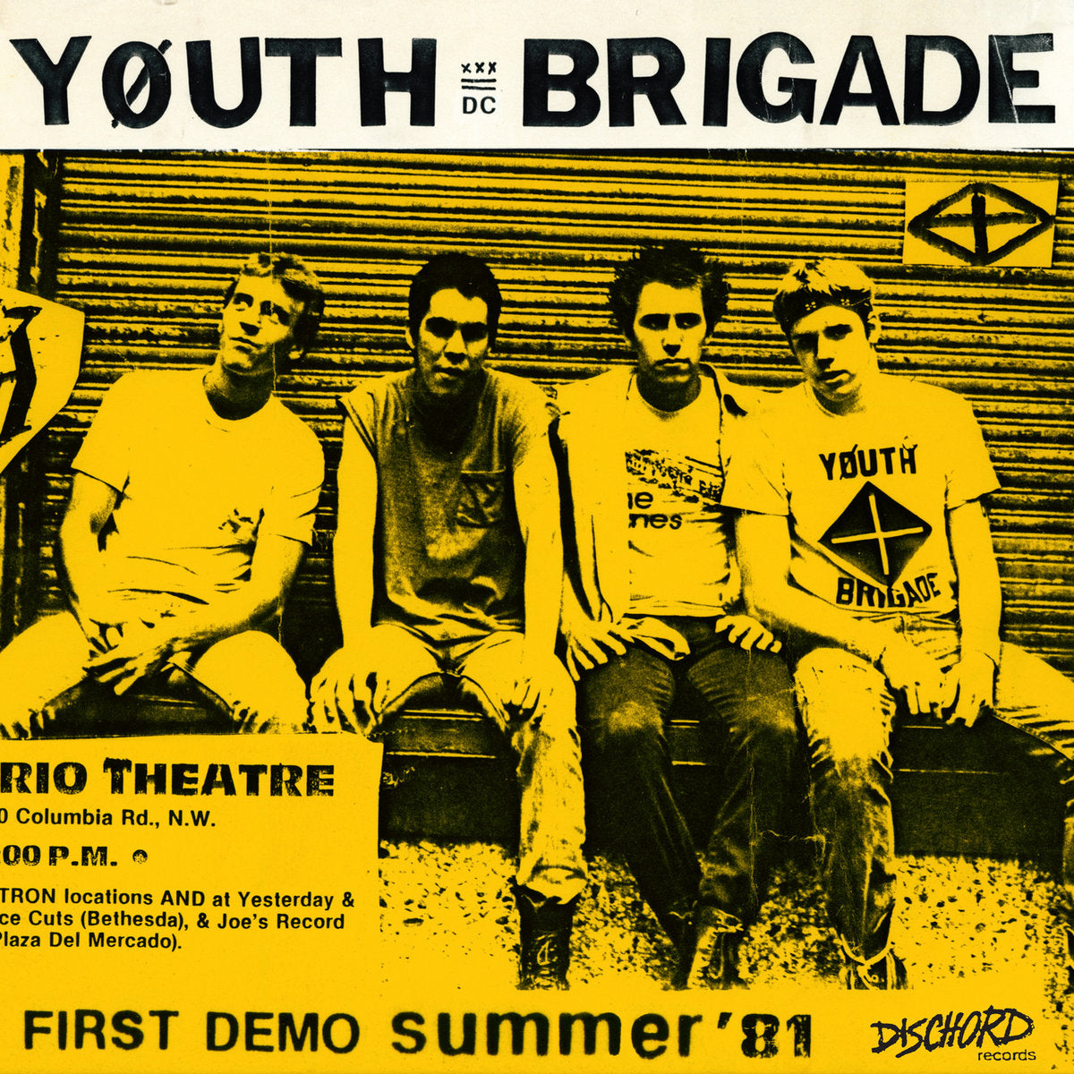 YOUTH BRIGADE (DC) 'First Demo Summer '81' 7"