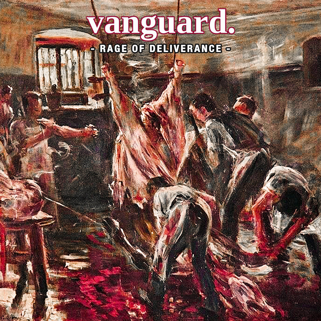 VANGUARD 'Rage Of Deliverance' LP / BLACK & RED WITH YELLOW SPLATTER EDITION!