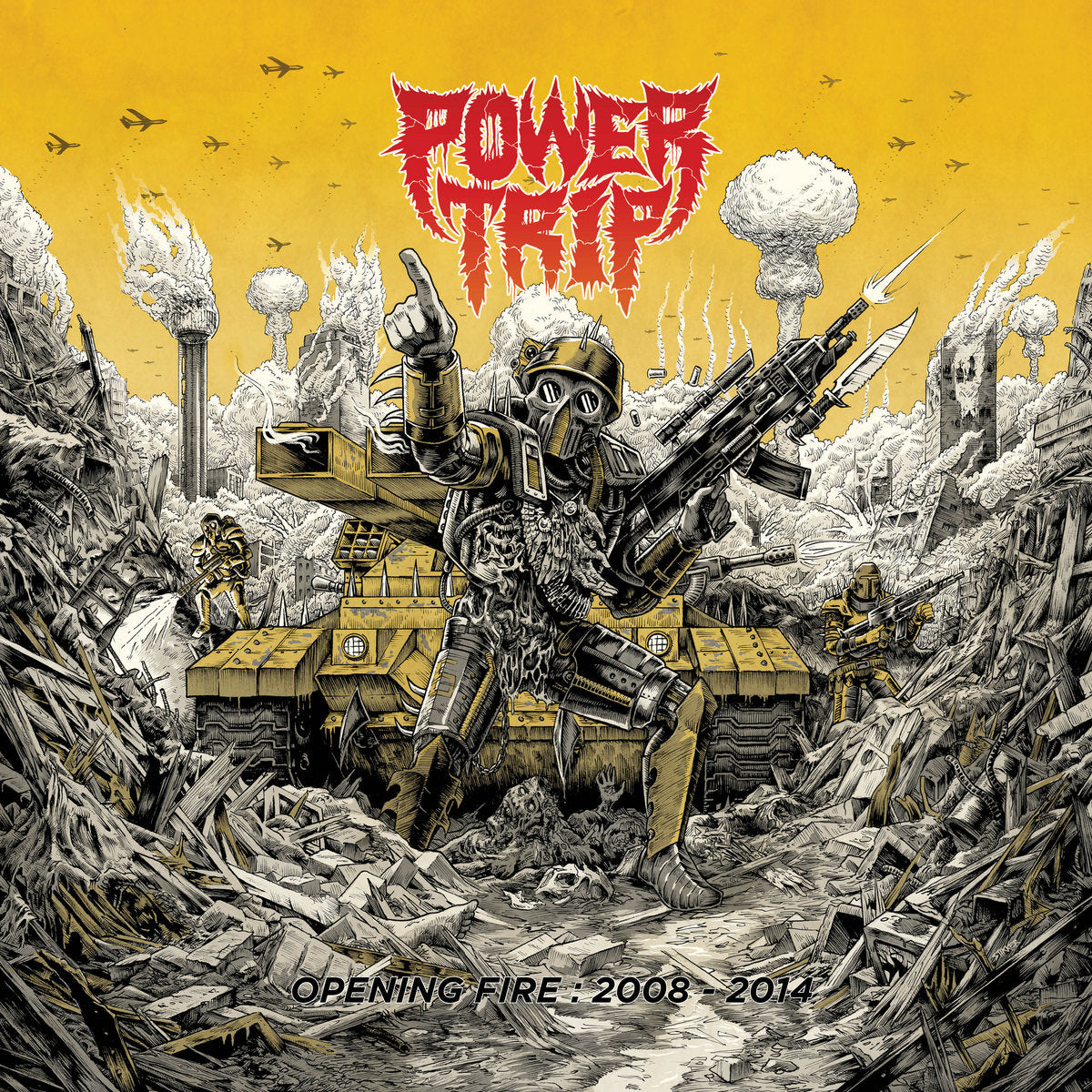 POWER TRIP 'OPENING FIRE: 2008-2014' LP / COLORED EDITIONS