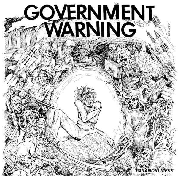 GOVERNMENT WARNING 'Paranoid Mess' LP