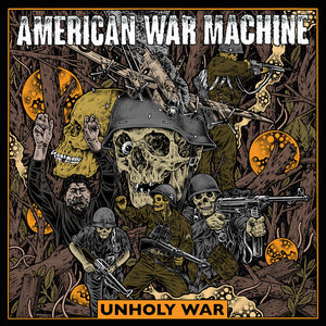 AMERICAN WAR MACHINE 'Unholy War' LP / GREY EDITION