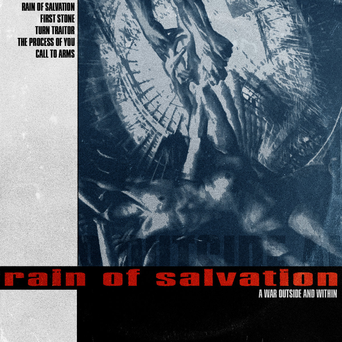 RAIN OF SALVATION 'A War Outside And Within' 7" / WHITE EDITION
