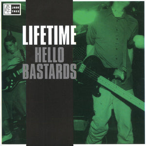 LIFETIME 'Hello Bastards' LP/ CLEAR W/BLACK EDITION!