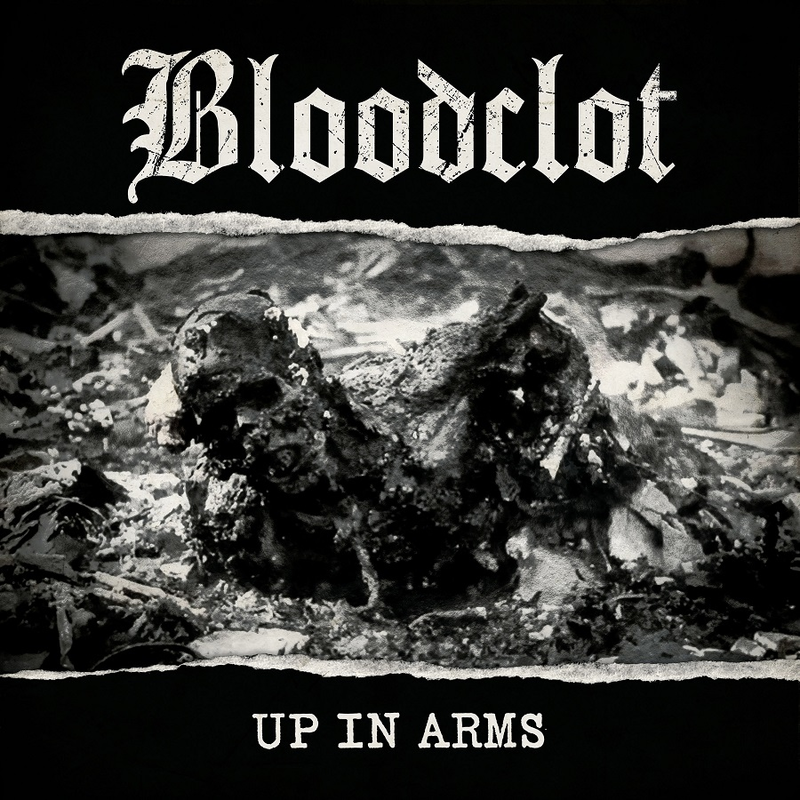 BLOODCLOT 'Up In Arms' LP / WHITE EDITION