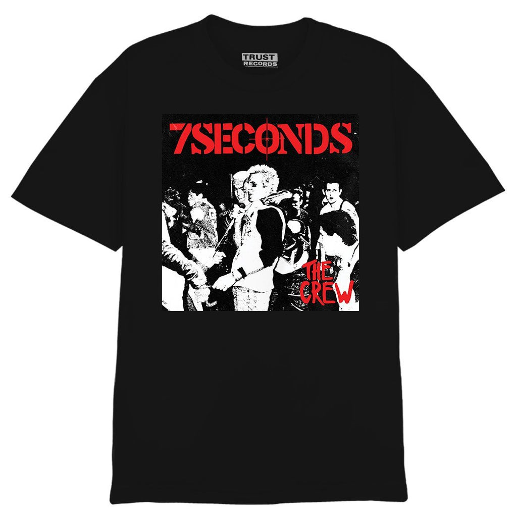 7 SECONDS 'The Crew' T-Shirt / BLACK