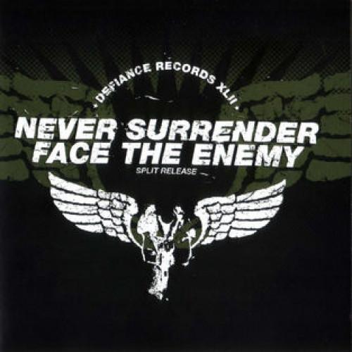 FACE THE ENEMY / NEVER SURRENDER 'Split' LP