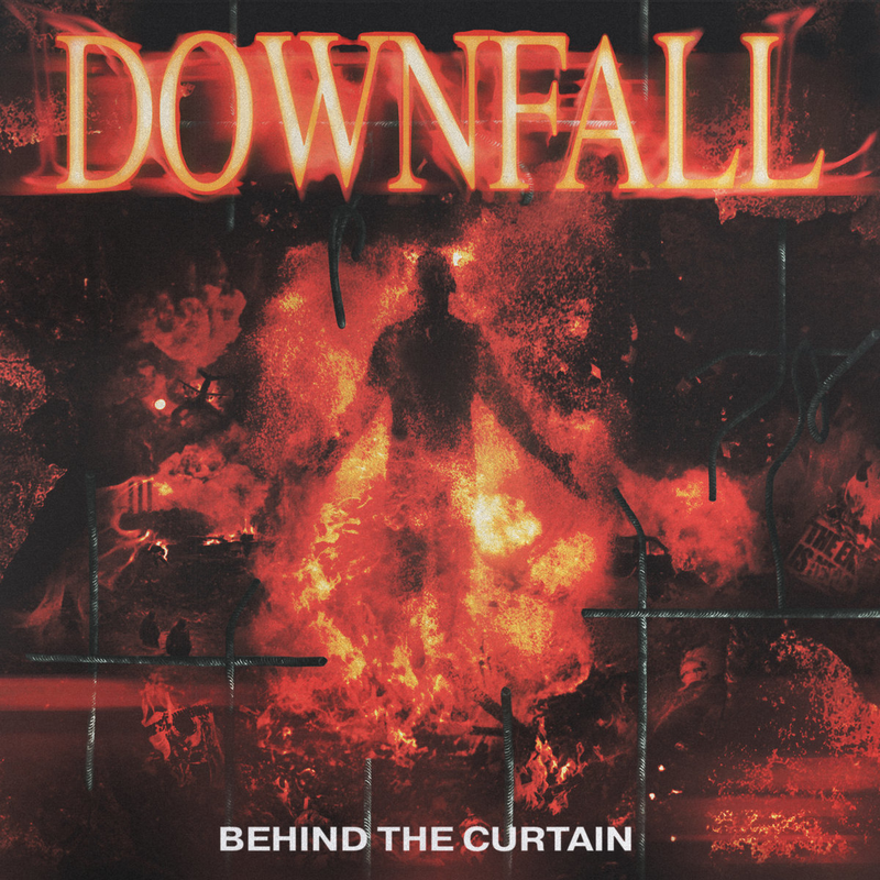 DOWNFALL 'Behind The Curtain' LP / COLORED EDITION