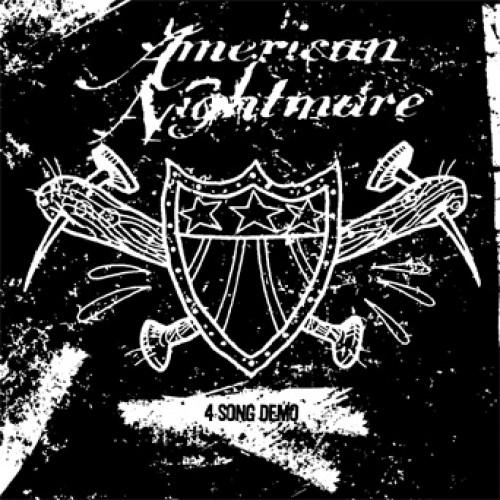 AMERICAN NIGHTMARE '4 Song Demo' 7" / OLIVE GREEN MARBLE EDITION