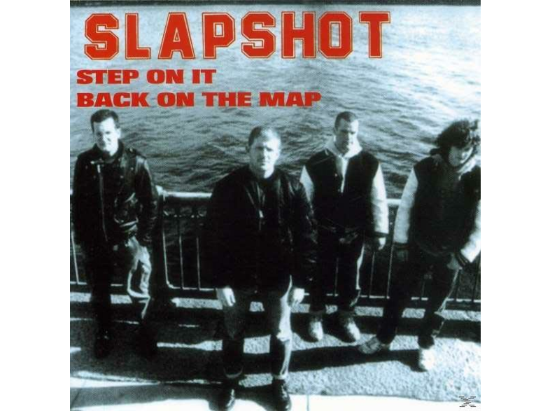 SLAPSHOT 'Step On It' LP / WHITE EDITION