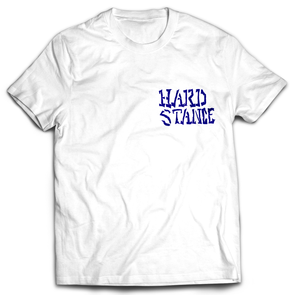 HARD STANCE 'End The Hate' T-Shirt / White Textile