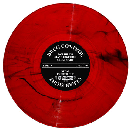 DRUG CONTROL 'Clear Sight' 7" / WHITE EDITION