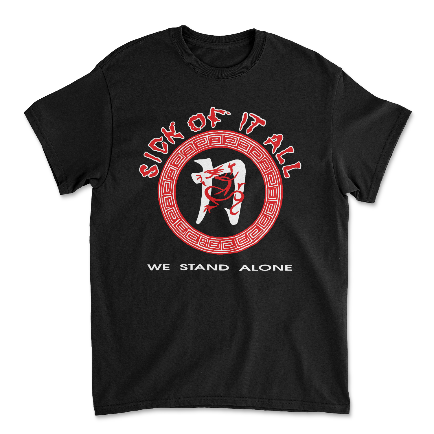 SICK OF IT ALL 'We Stand Alone' T-Shirt / Black