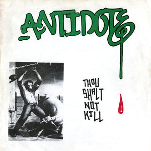 ANTIDOTE 'Thou Shalt Not Kill' LP / 16 PAGES 12"x12" BOOKLET!