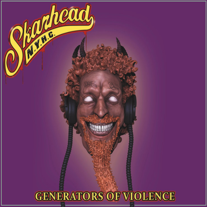 SKARHEAD 'Generators Of Violence' 12" / COLORED EDITION